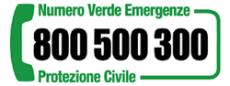 Numero Verde Emergenze 800500300